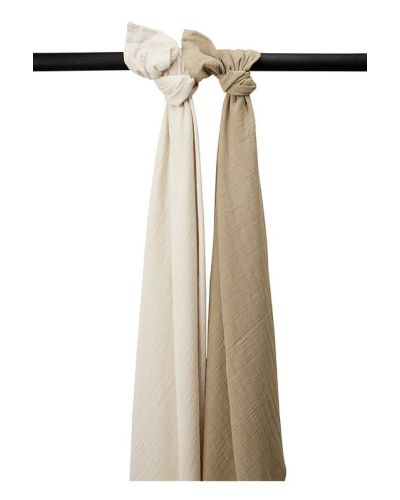 Meyco Swaddles Pre-washed Soft Sand/Taupe
