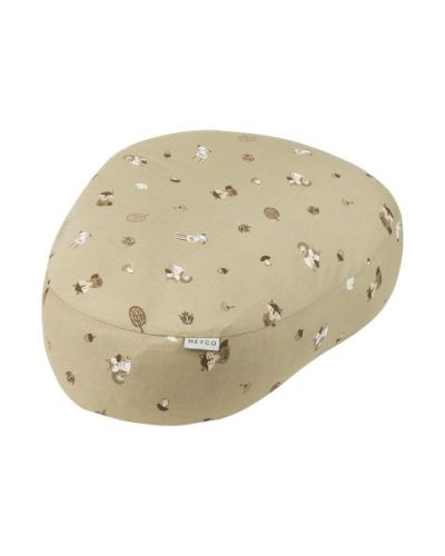 Meyco Voedingskussenhoes Forest Animals Sand