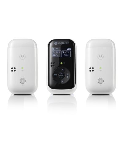 Motorola audio babyfoon basisstation zwarte kleur met babyunits
