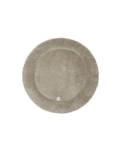 Nanami Boxkleed Rond Bamboo Duo Naturel / Earth