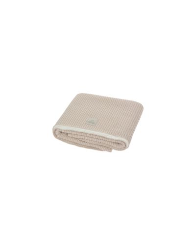 Nanami Wiegdeken Knit Rib Dubbel Naturel 