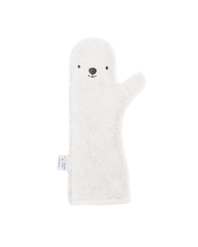 Baby shower glove Bear white online kopen? | BabyPlanet