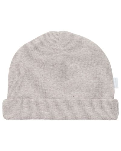 Noppies Muts Rib Nevel Taupe Melange
