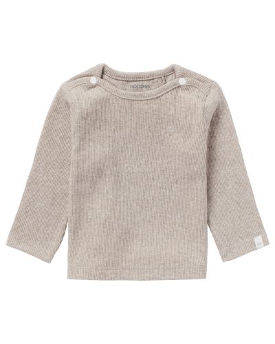 Noppies longsleeve shirt Natal taupe melange online kopen? | BabyPlanet