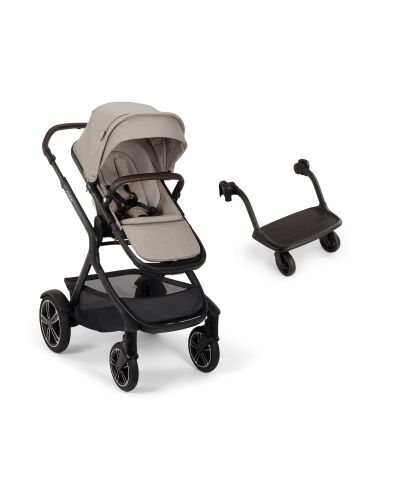 Nuna Demi Next kinderwagen in Chateau met zitje en meerijdplankje
