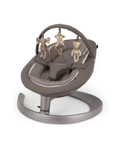 Nuna Wipstoel Leaf Grow met Speelboog Granite