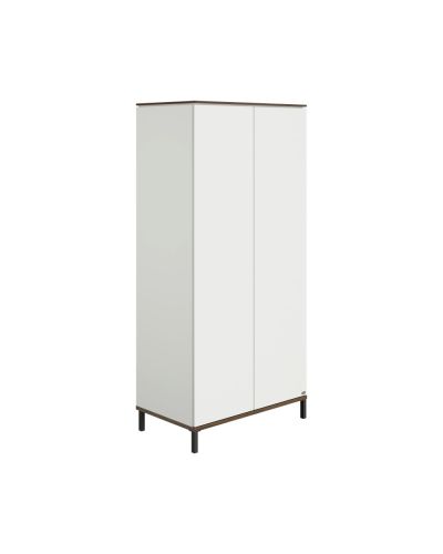 Paidi - Yuny 2-Deurs Kast Lovely Aliv Off White - Dark Walnut