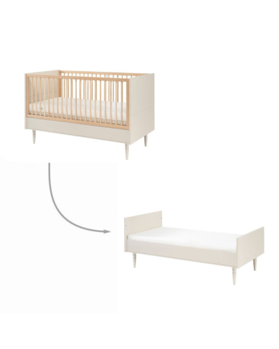 Pinio Doorgroeiledikant Petite Champagne 70 x 140 kan omgebouwd worden