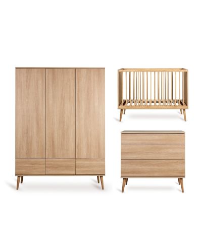 Quax 3 delige Babykamer Flow Honey Ash XL
