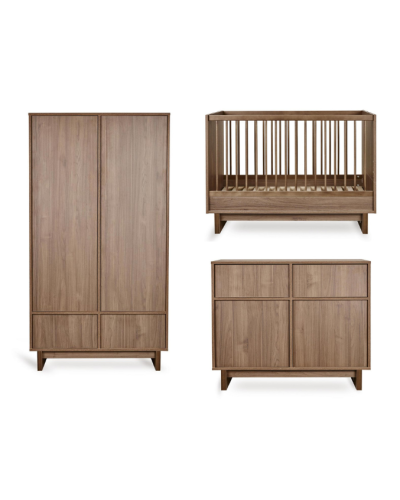 Quax 3 delige Babykamer Kyo Walnut