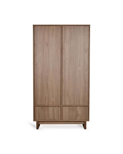 Kast Kyo Walnut voorzijde in licht uitzicht
