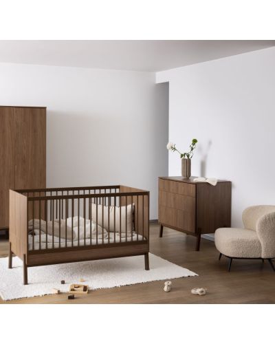 Quax 3 delige Babykamer Ashi Chestnut