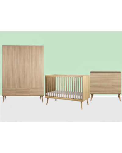 Quax 3 delige Babykamer Flow Honey Ash XL