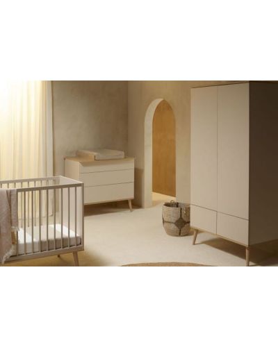 Quax 3 delige Babykamer Flow Clay & Oak