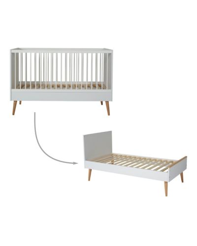 Quax Doorgroeiledikant Cocoon Ice White 70 x 140