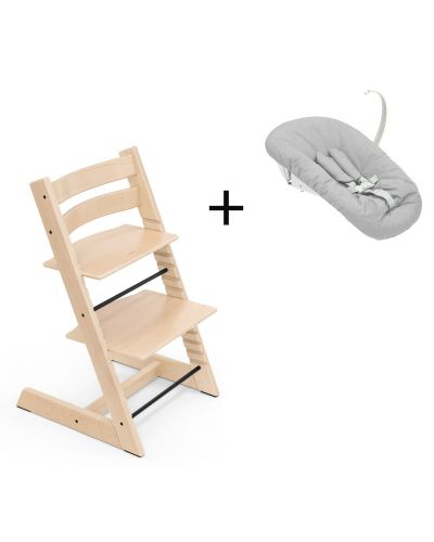 Stokke Tripp Trapp Natural, inclusief los afgebeelde Newborn Set