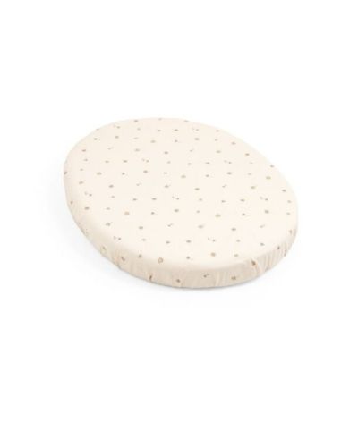 Stokke Sleepi Mini Hoeslaken V3 Flower Ecru OCS