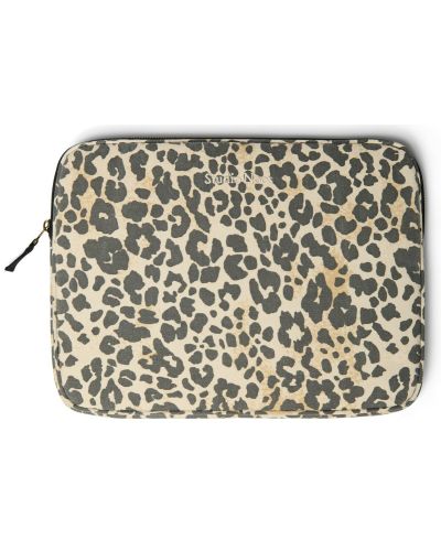 Studio Noos Laptop Sleeve Soft Cotton Leopard 13 inch