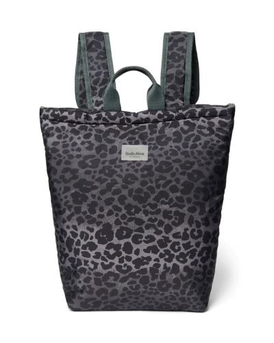 Studio Noos Rugzak Adult Puffy Leopard Antra