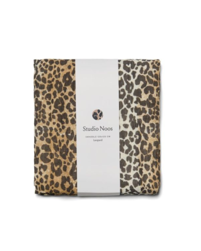 Studio Noos Swaddle Leopard 120 x 120