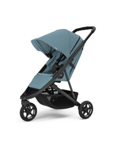 Thule Buggy Spring 2 Mid Blue on Black