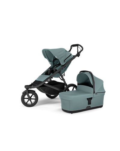 Thule Urban Glide 3 Kinderwagen Compleet Blue met losse reiswieg