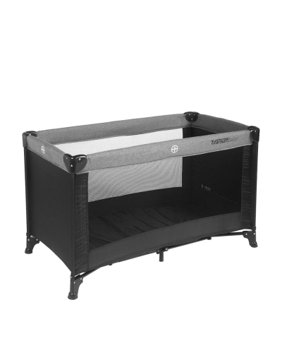 Titaniumbaby Campingbed Smart Zwart/Grijs