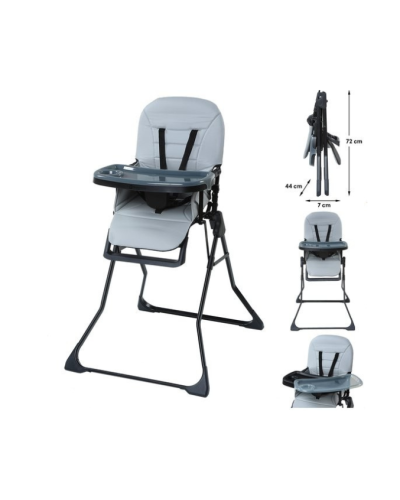 Titaniumbaby Kinderstoel Bistro Glacier Grey