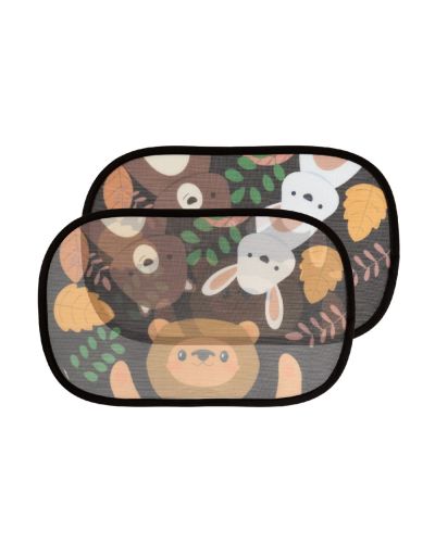 Titaniumbaby Zonnescherm Auto Zelfklevend Animals