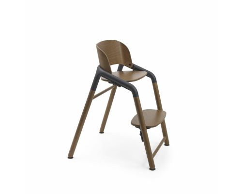 Bugaboo Giraffe Kinderstoel Warm Wood / Grey