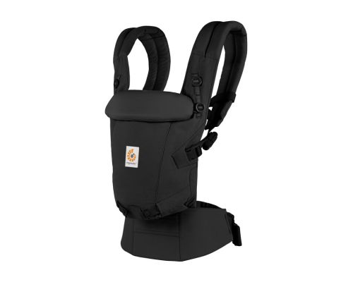 ERGObaby Draagzak 3P Adapt Soft Touch Cotton Onyx Black