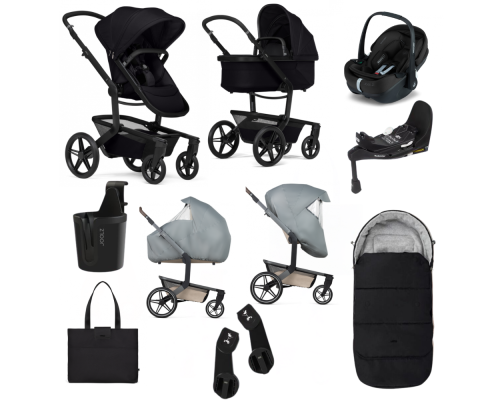 Joolz Day⁵ Kinderwagen All-in-One Bundel Space Black met Autostoel en Accessoires