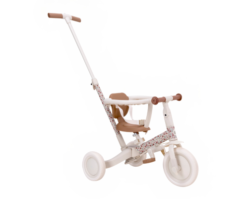 Little Dutch 4-in-1 Driewieler / Loopfiets Sunny Flower