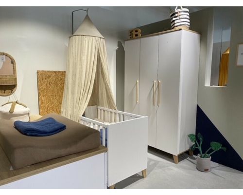 Paidi 3 delige Babykamer Oscar Krijtwit