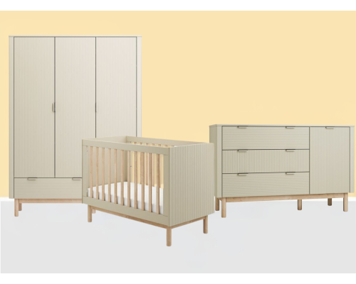Pinio 3 delige Babykamer Miloo XXL Champagne