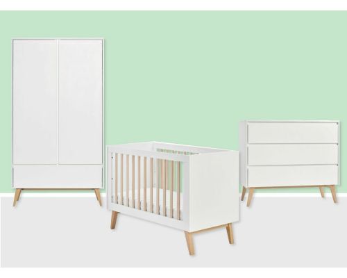 Pinio 3 delige Babykamer Swing Wit