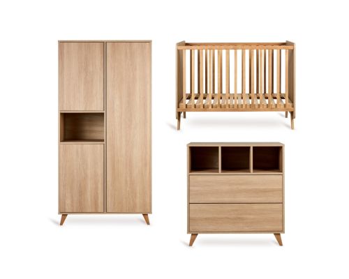Quax 3 delige Babykamer Loft Honey Ash sfeerbeeld
