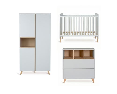 Quax 3 delige Babykamer Loft White