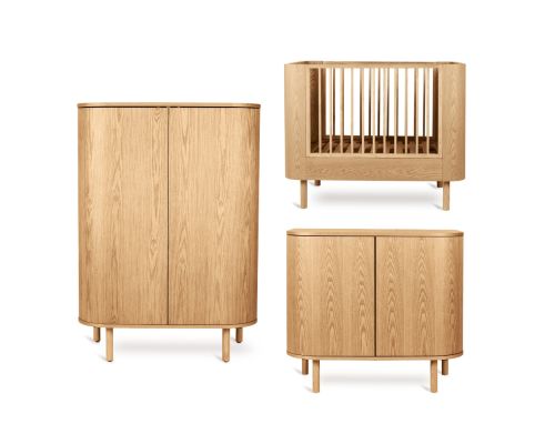 Quax 3 delige Babykamer Natural Ash