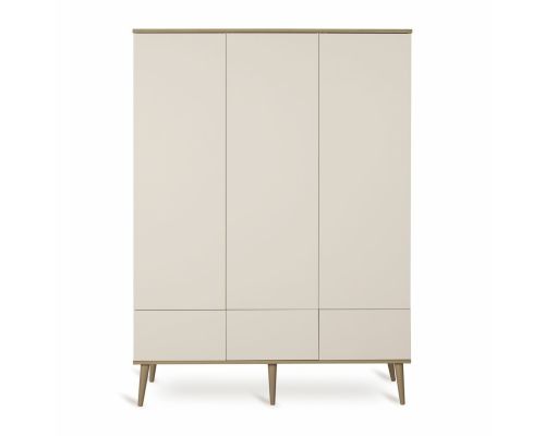 Quax 3-deurskast Flow Clay & Oak