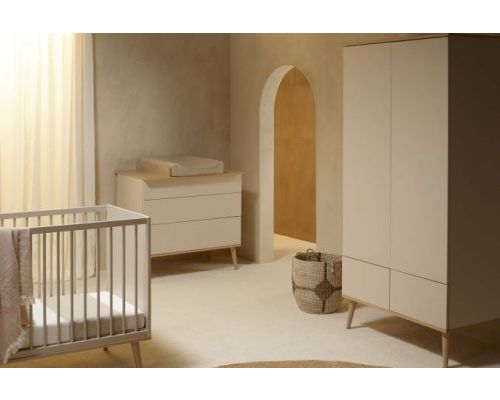Quax 3 delige Babykamer Flow Clay & Oak