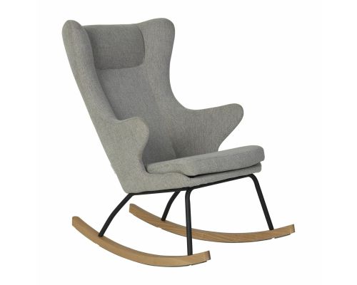 Quax Schommelstoel Deluxe Sand Grey