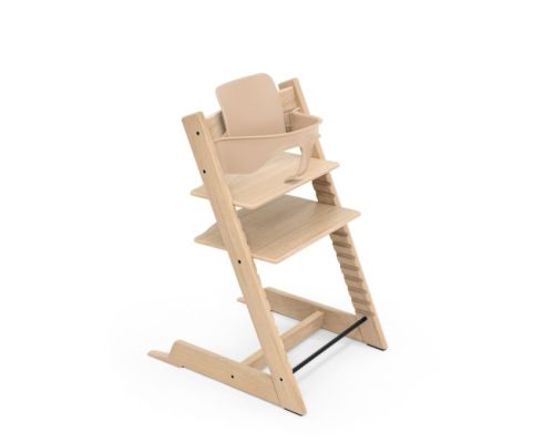 Stokke Tripp Trapp Kinderstoel Oak Natural + Baby Set²