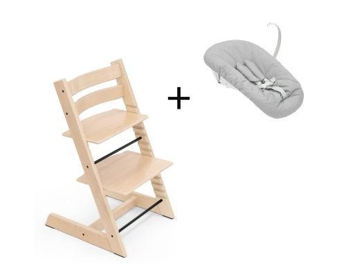 Stokke Tripp Trapp Natural, inclusief los afgebeelde Newborn Set