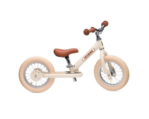 Trybike Steel Loopfiets Vintage Cream