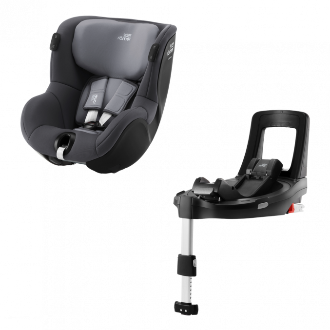 Autostoel Dualfix Bundel Midnight Grey | BabyPlanet