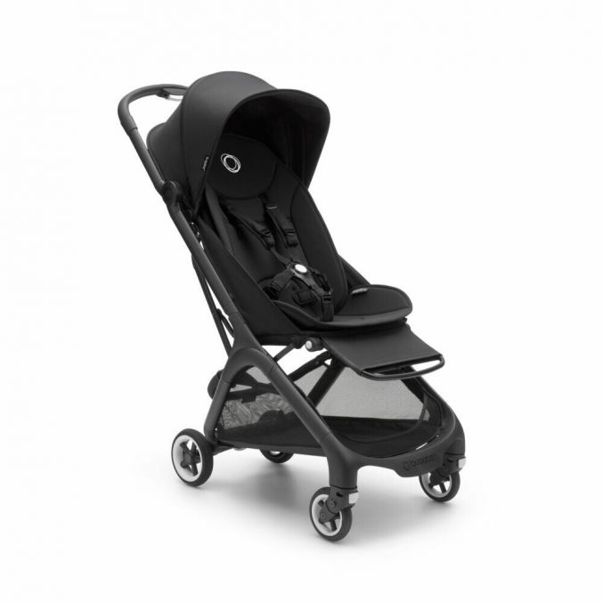 Platteland Druipend Schrijf op Bugaboo Butterfly Kinderwagen Black - Midnight Black | BabyPlanet