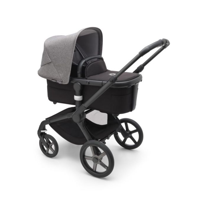 Bugaboo fox black grey melange best sale