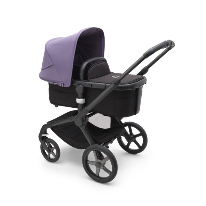 Bugaboo Fox 5 Kinderwagen Compleet Black Black Astro Purple