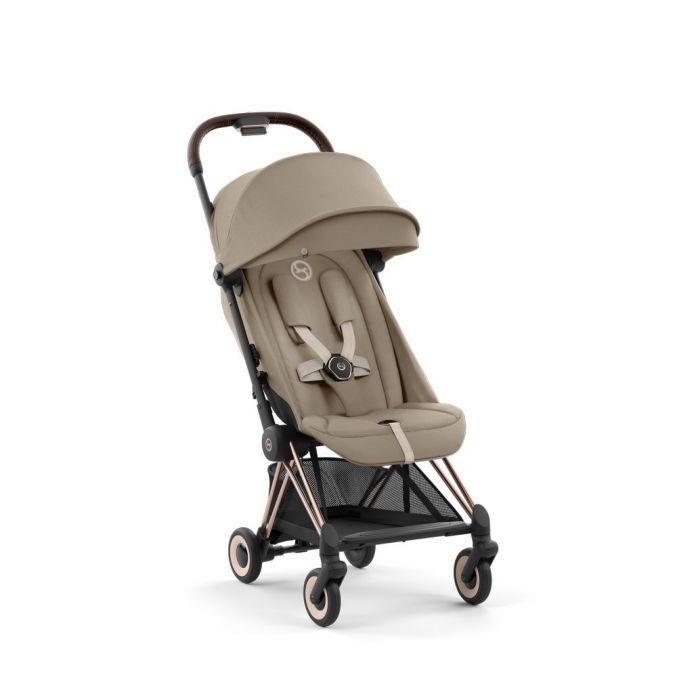 Cybex Co a Buggy Cozy Beige Rosegold Frame